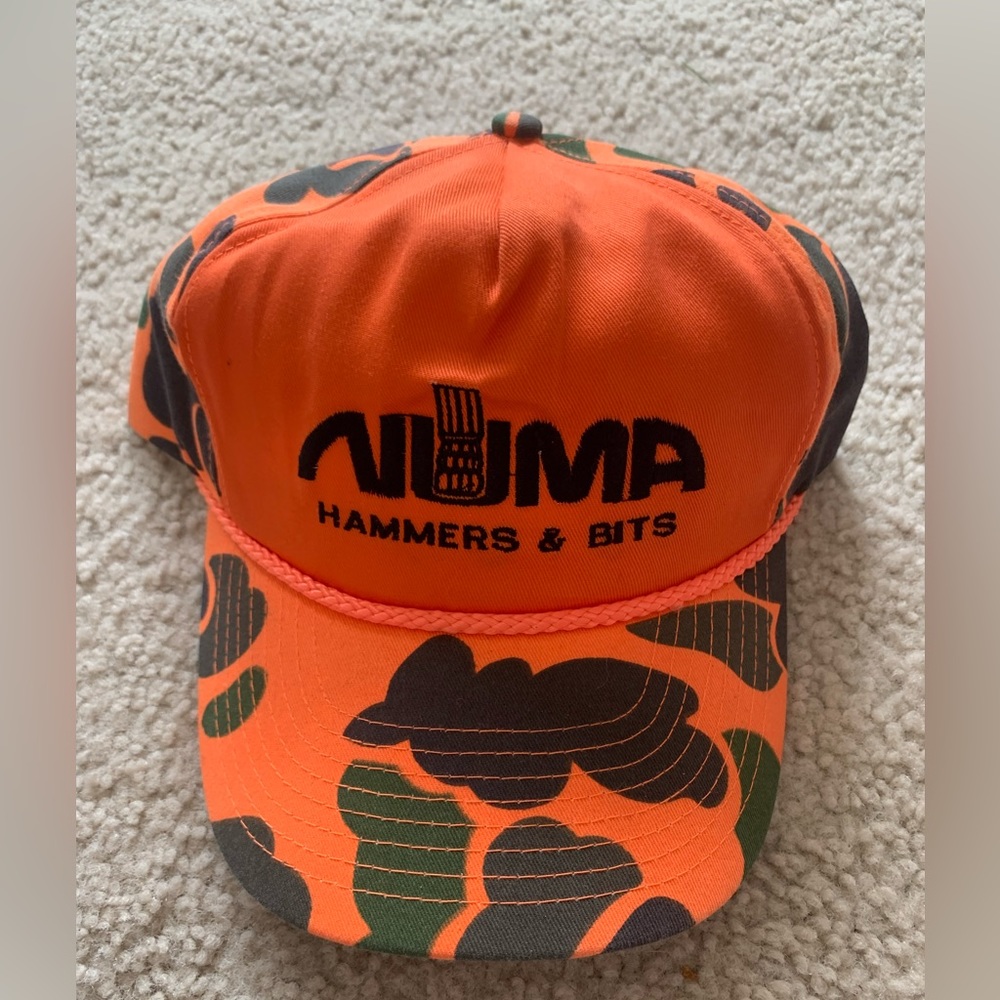 Vintage Numa Hammers and Bits adjustable cap